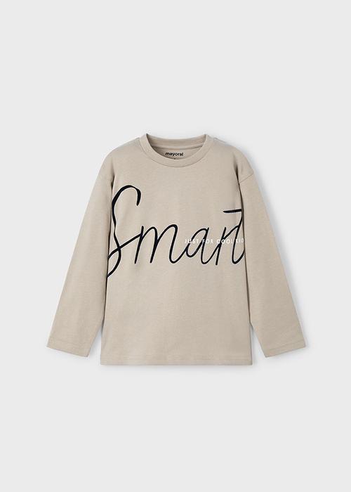 Shirt Langarm Beige Smart Junge Mayoral