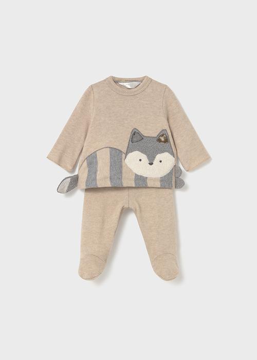 Set 2-Teiler Baby beige grau Fuchs Mayoral2