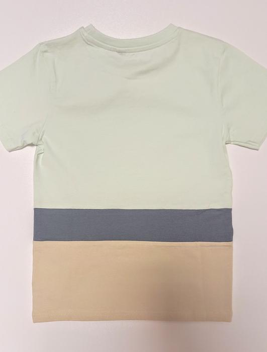 T-Shirt Junge Mintgrün Grau Beige Levv