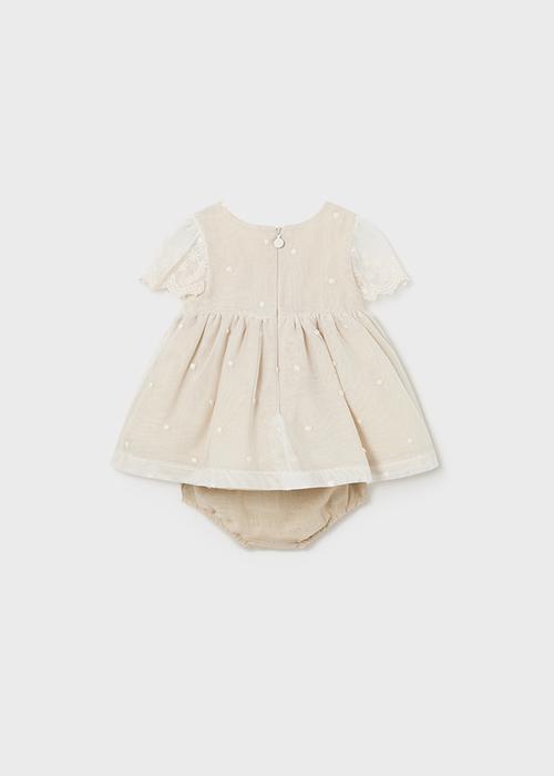 Kleid Tunika Kurzarm creme Mayoral