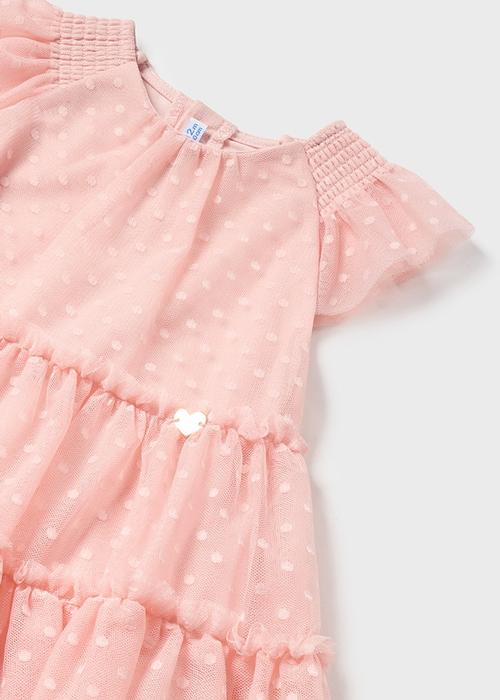 Kleid Kurzarm hummer Tüll mit Stirnband Mädchen Kleinkind Mayoral 86 92 98