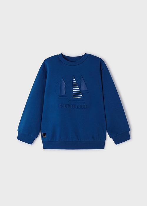 Pullover Junge Schiff Blau Mayoral