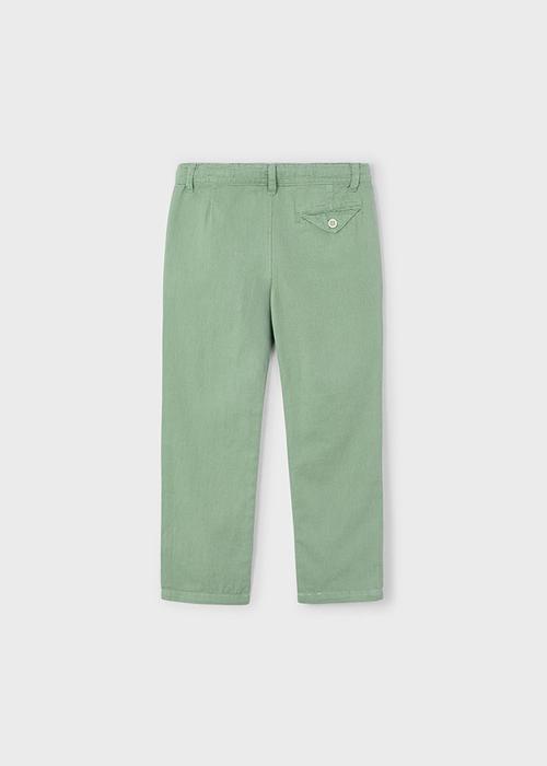 Hose Sommer Leinen Stoffhose grün Festlich Schulanfang Junge Mayoral 110 116 122 128
