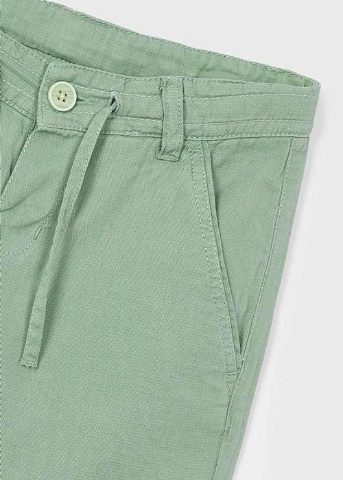 Hose Sommer Leinen Stoffhose grün Festlich Schulanfang Junge Mayoral 110 116 122 128