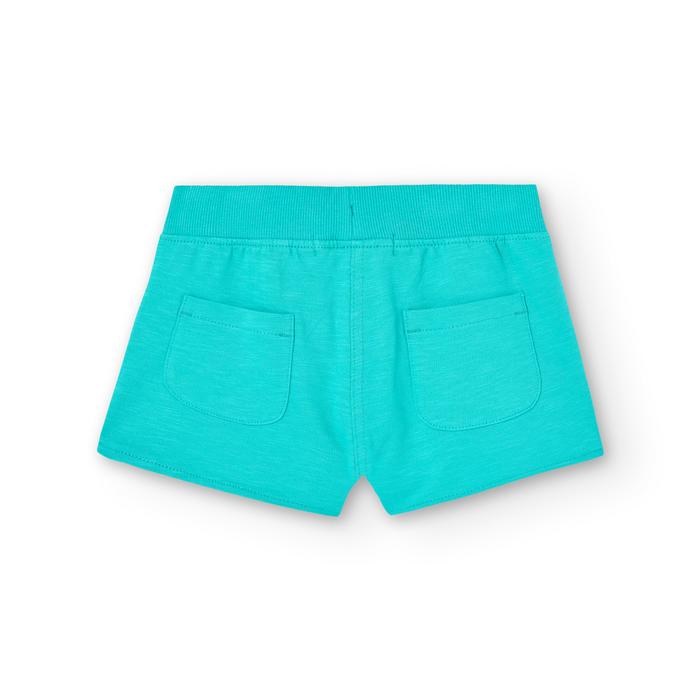 Shorts Sweathose Grün Mädchen Boboli