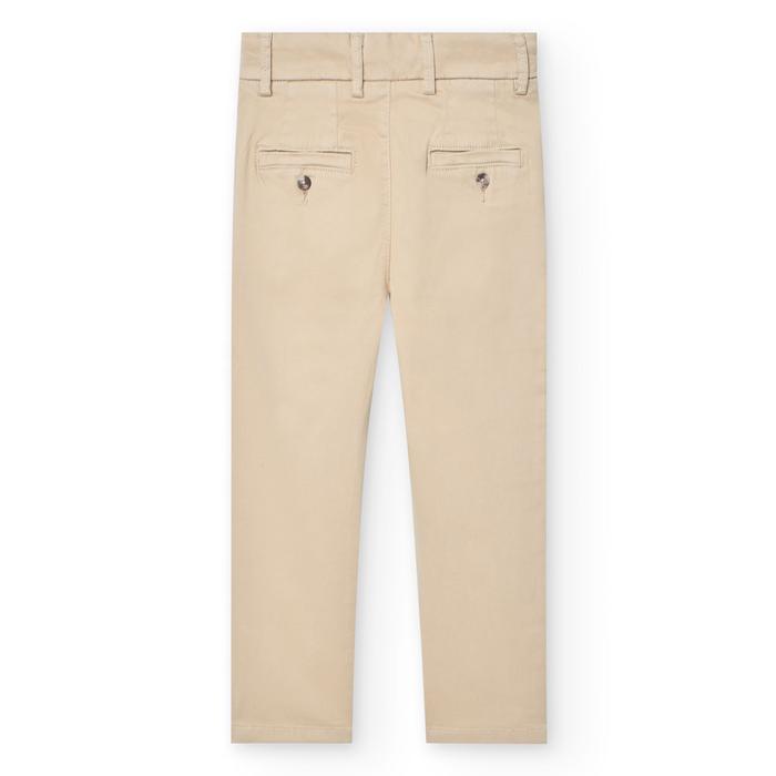 Hose Stoffhose Ginohose beige Junge Festlich Freizeit Boboli 110 116 122