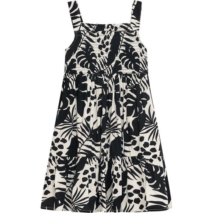 Kleid Tunika Sommer kurzarm Musselin mint mit gold Kirschen DANAMADE 122 128 134