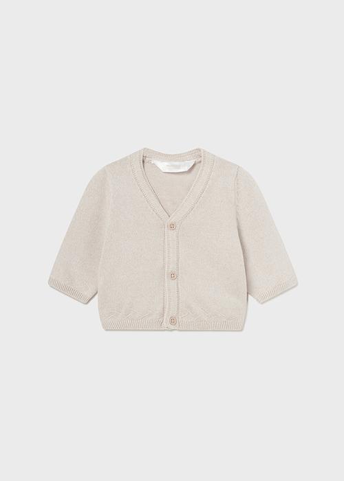 Strickjacke beige Baby Unisex Kleinkind Freizeit Festlichkeiten Mayoral 56 62 68 80 86
