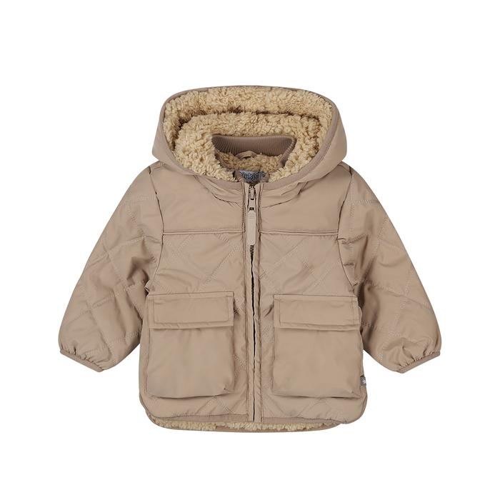 Anorak Steppjacke Neutral beige Dirkje2