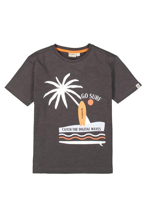 T-Shirt Anthrazit Surf Junge Garcia