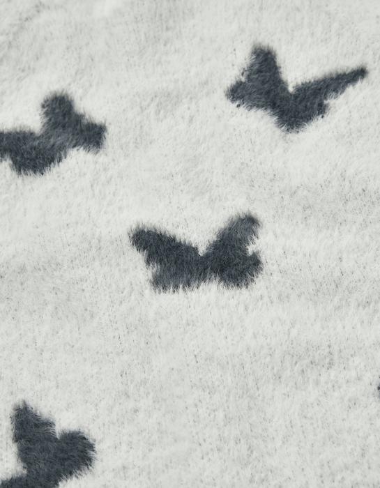 Pullover Flauschpullover Schmetterling Losan3