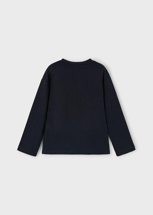 Langarmshirt schwarz Leo Mayoral