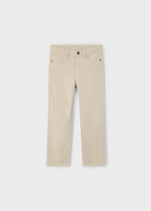 Hose Jeans Stoffhose beige Junge Festlich Freizeit Mayoral 110 116 122 128
