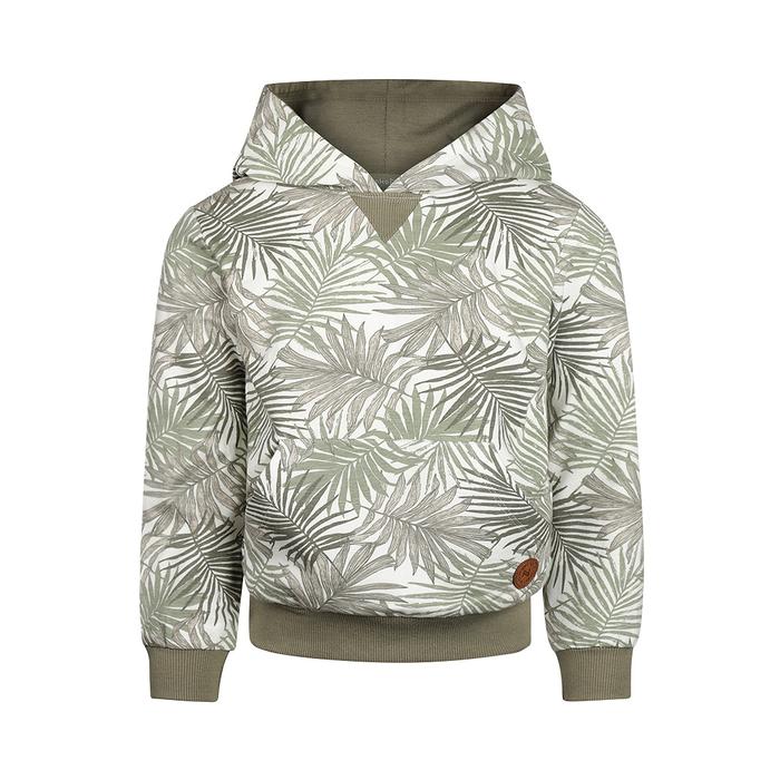 Kapuzenpullover Sommer Junge grün gemustert Koko Noko 92 98 104 110 116 122