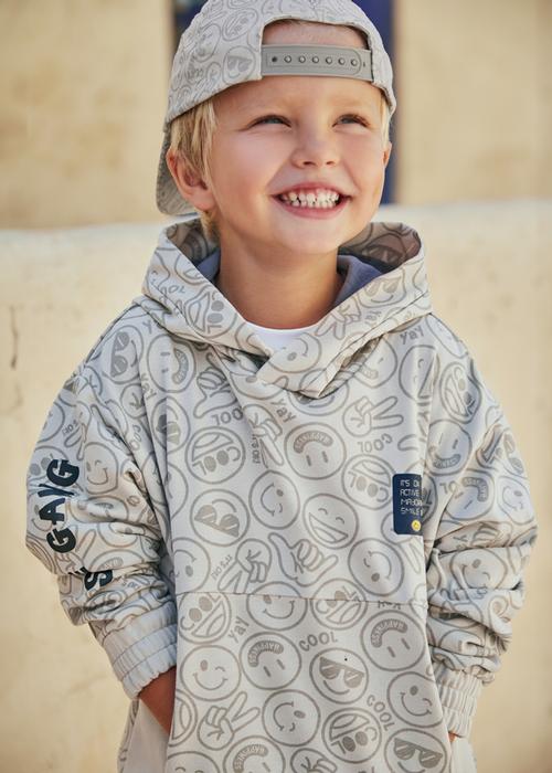 Kapuzenpullover Smile Junge Mayoral
