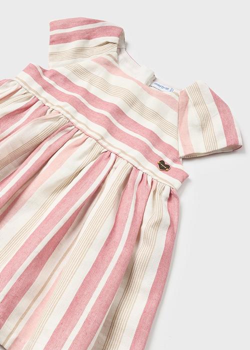 Kleid Kurzarm Altrosa Beige Mayoral