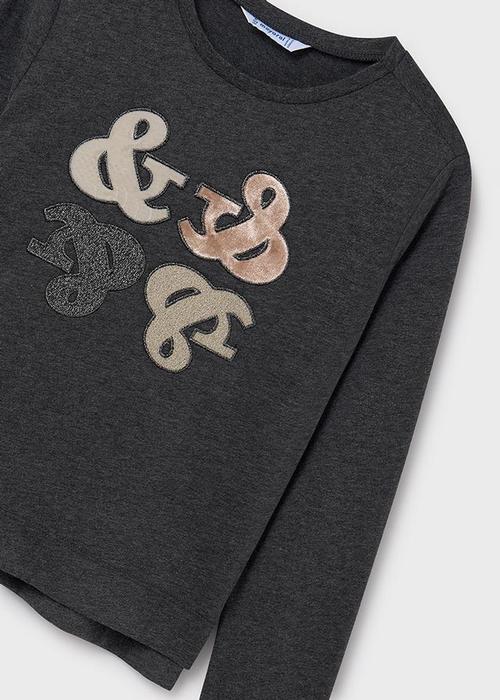 Langarmshirt Grau Mädchen Mayoral