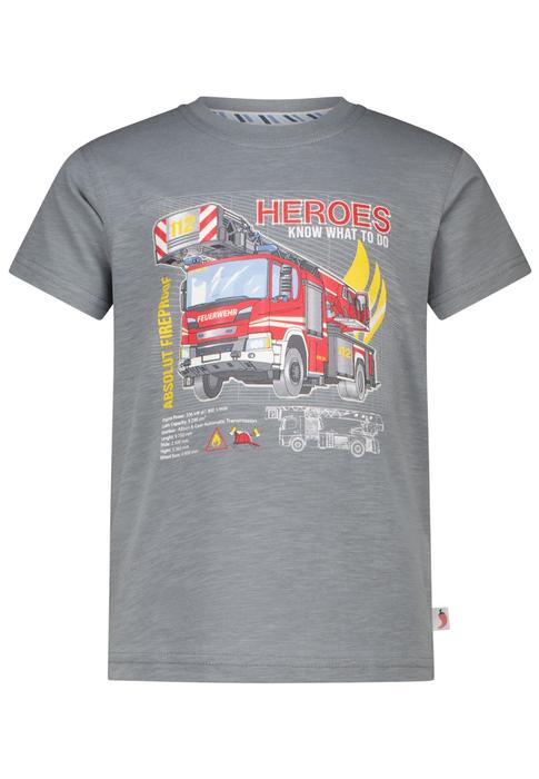 T-Shirt Grün Feuerwehr Salt&Peper