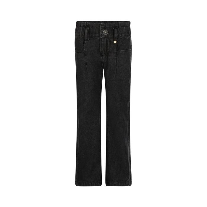 Jeans Mädchen weites Bein Grau used Koko Noko