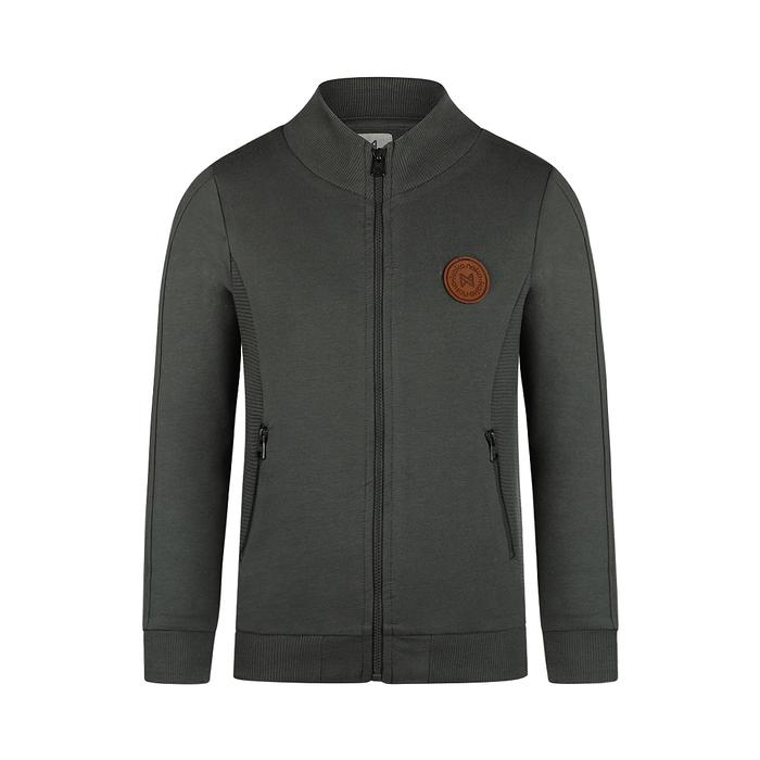Sweatjacke Stehkragen Junge Dunkelgrün Koko Noko