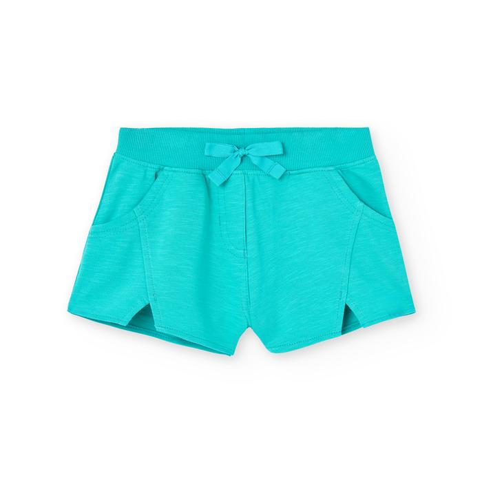 Shorts Sweathose Grün Mädchen Boboli