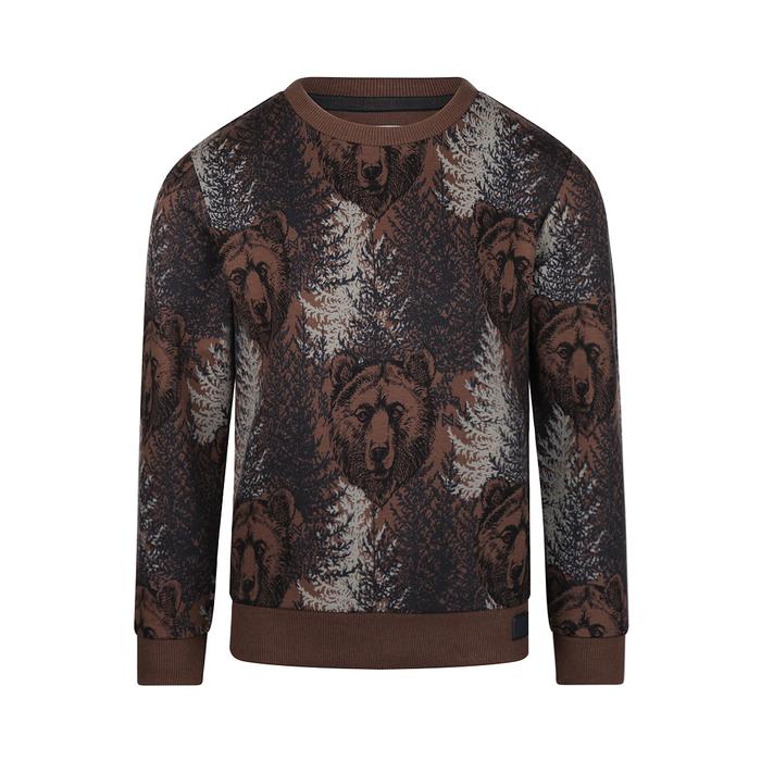Hoodie Pullover braun Bär Koko Noko