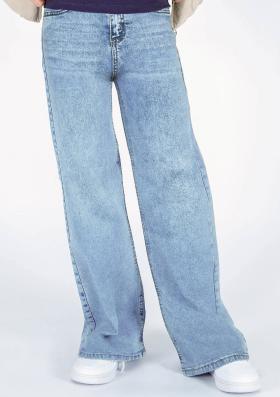 Jeans weites Bein sand Mädchen Blue Effect