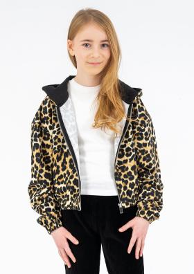 Sweatjacke Hoodiejacke Kapuze Leo Blue Effect