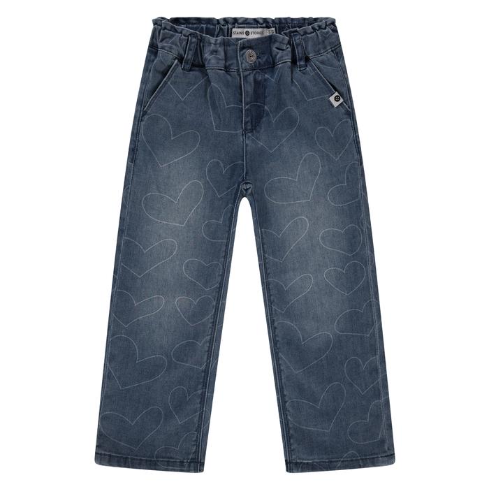 Jeanshose gerades Bein Hezen Stains&Stories