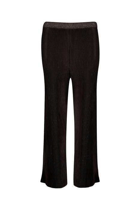 Hose Plissee schwarz Eisend