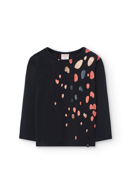 Langarmshirt schwarz hummer  Boboli