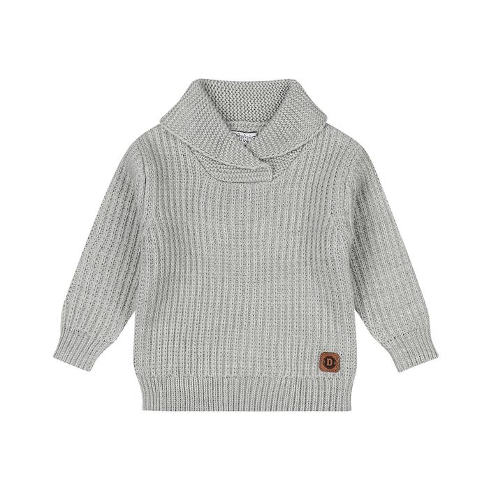 Strickpullover grau Junge Dirkje