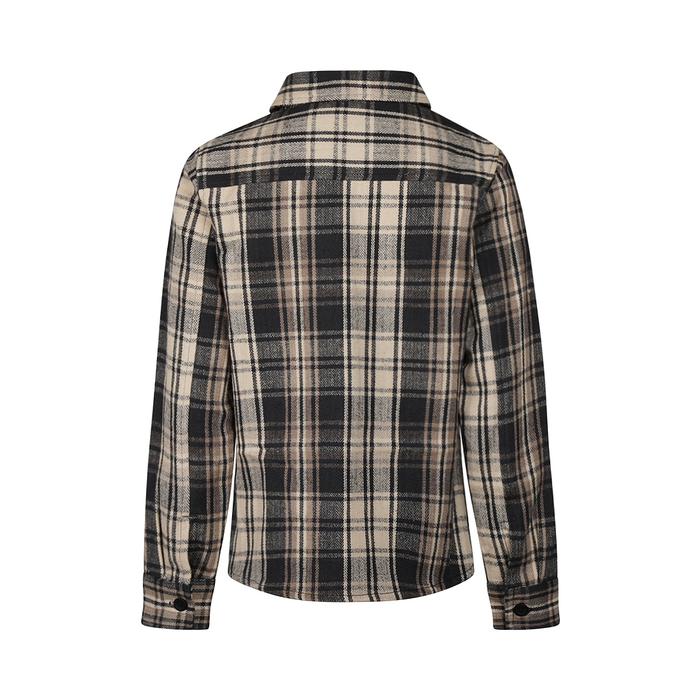 Hemd Langarm schwarz beige kariert Koko Noko3