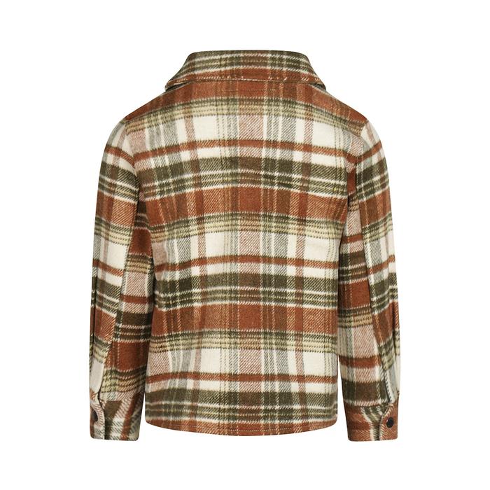 Flanellhemd beige braun grün Koko Noko3