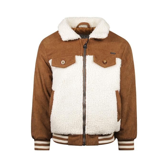Felljacke Cordjacke beige braun Koko Noko2