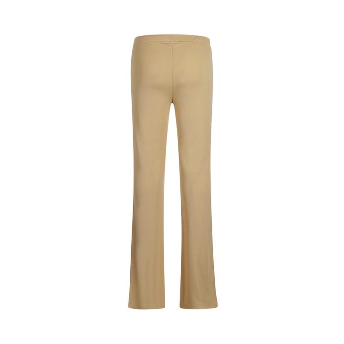 Schlagleggings Mädchen beige gold glänzend gerippt No Way Monday 128 134 140 146 152 164