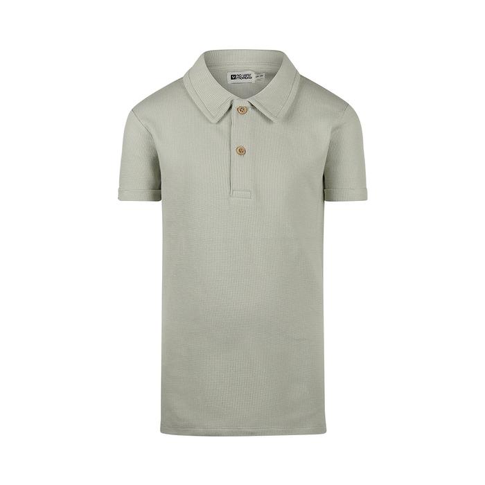T-Shirt Poloshirt kurzarm Grepp-Baumwolle Junge grün No Way Monday 122 128 134 140 146 152 158 164