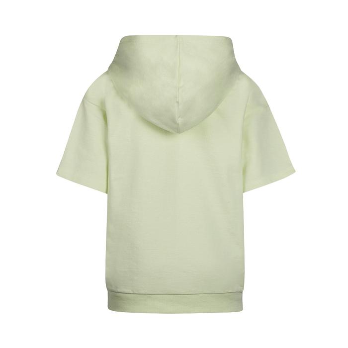 Sommer Junge, Sweatshirt Pullover kurzarm, Kapuze hellgrün No Way Monday 128 140 152 164