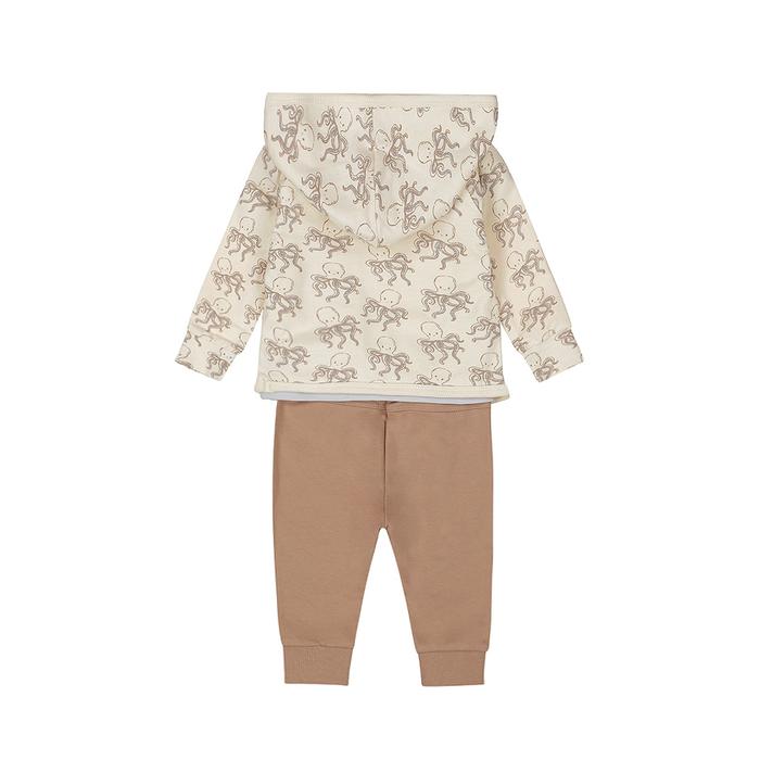 Jogginanzug 3 Teilig Junge Kleinkind Creme Hellblau Dirkje 68 80 86
