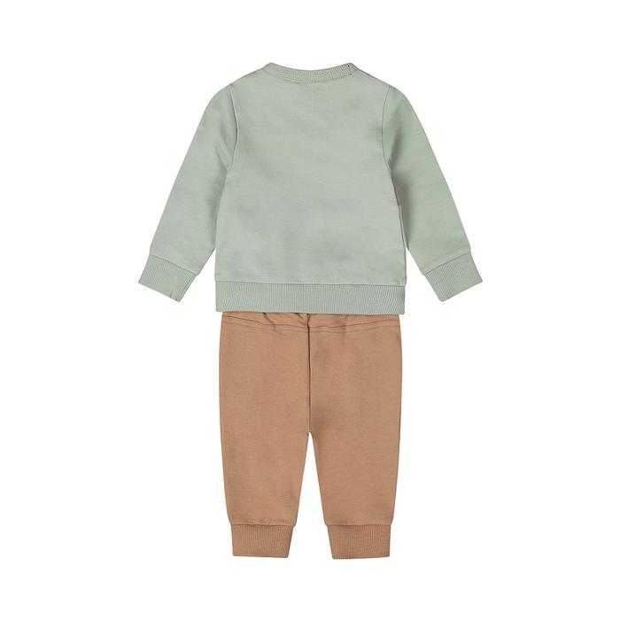 Set 2-Teilier Jogginganzug Junge beige mintgrün Dirkje 68 74 80 86