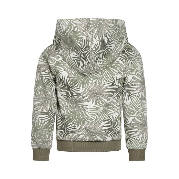 Kapuzenpullover Sommer Junge grün gemustert Koko Noko 92 98 104 110 116 122