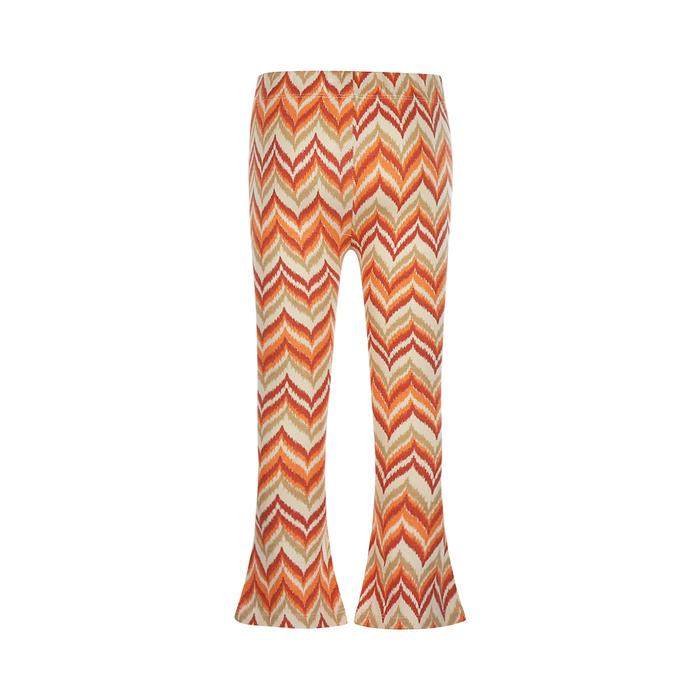 Schlagleggings Mädchen orange beige gemustert Koko Noko 110 116 122 128 134