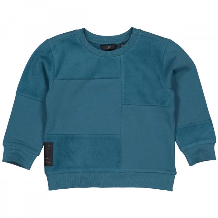Hoodie Junge petrol LEVV