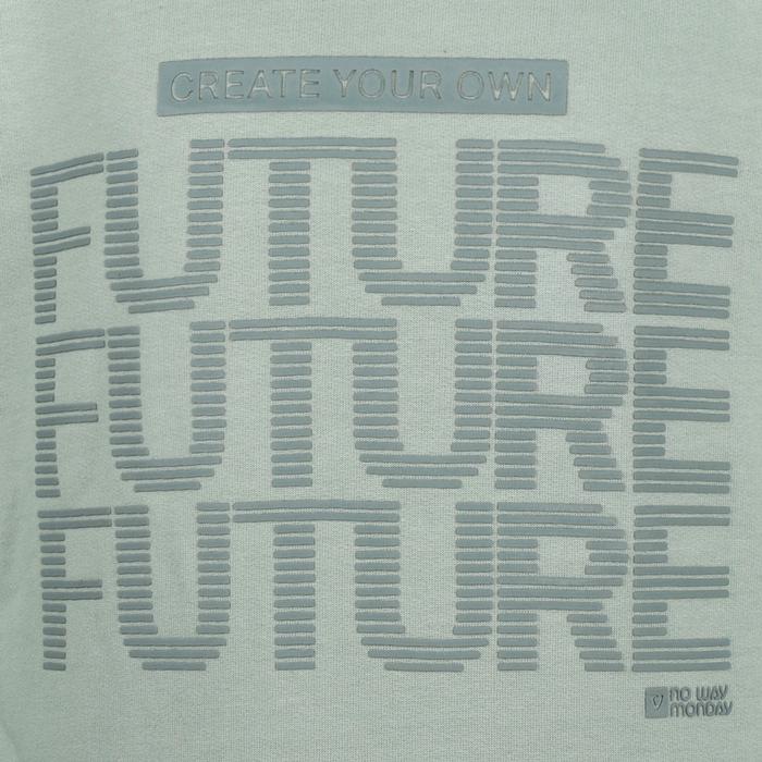 Hoodie Junge mint No Way Monday