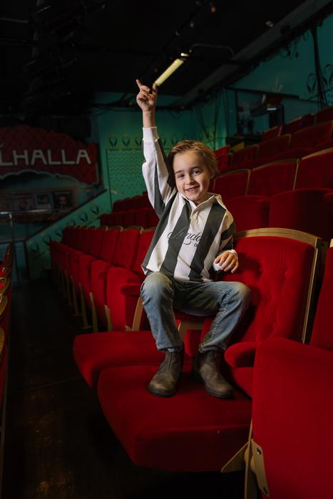 Sweatshirt gestreift mit Kragen Junge Quapi2