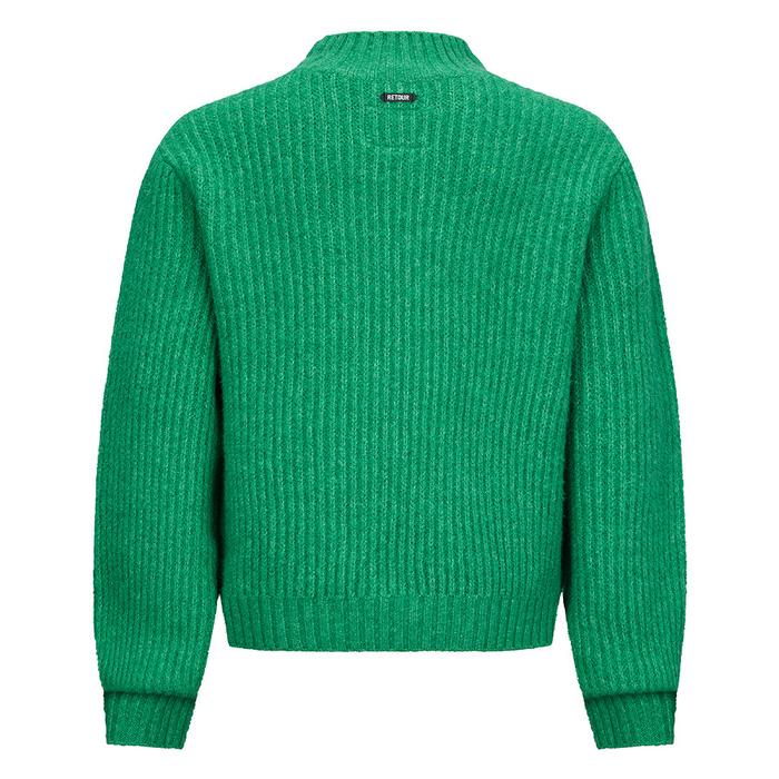 Strickpullover grün Mädchen Retour