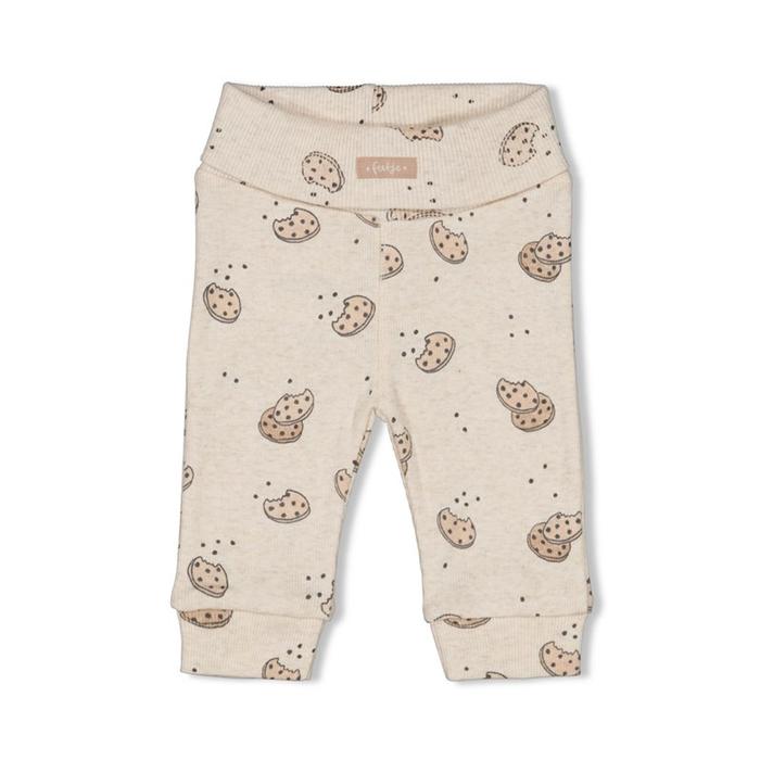Hose Baby Strampelhose beige Cookie neutral gerippt Feetje 56 62 68
