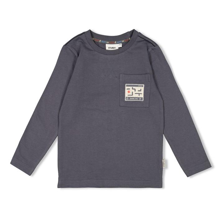 Shirt Longsleeve grau Sturdy