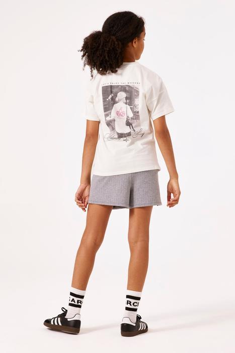 T-Shirt kurzarm Mädchen creme Rückenprint Kirsche Garcia 128 140 152 164 176
