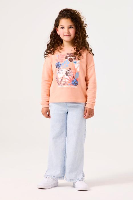 Sommerpullover Hoodie lachsfarben Mädchen Garcia 98 104 110 116 122 128 134